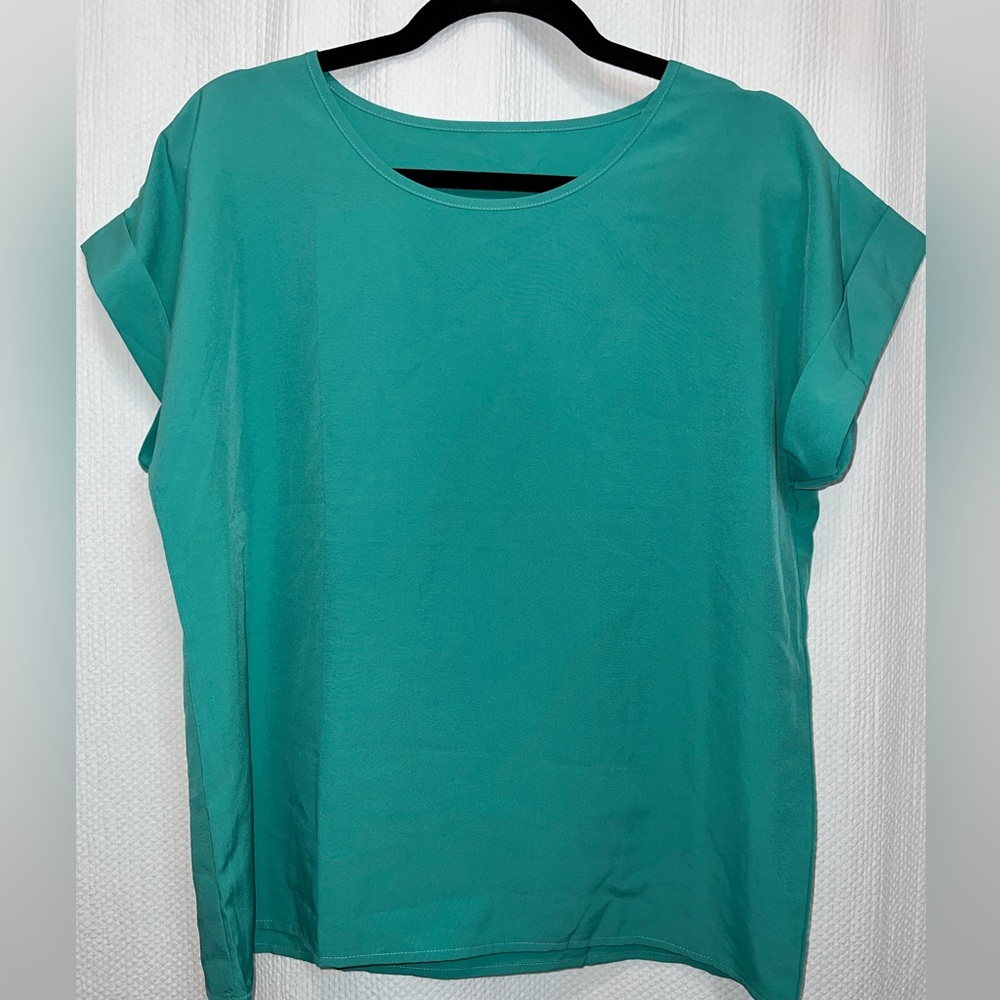 Turquoise Women's Top